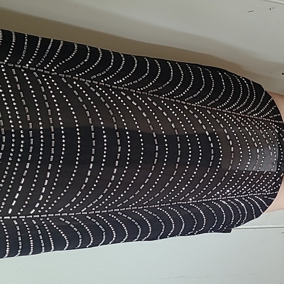 Beautiful party dress gown size M-L - Picture 7 of 8